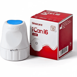 Sinocare iCan i6 au Maroc – Capteur de glucose CGM 15 jours