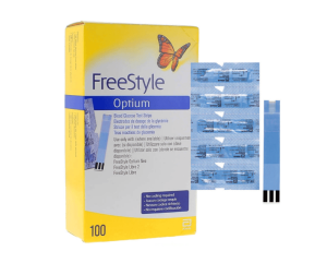Bandelette Freestyle Optium Maroc | Test Glycémie Précis & Fiable