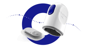 Capteur CareSens Air et applicateur pour la surveillance continue du glucose