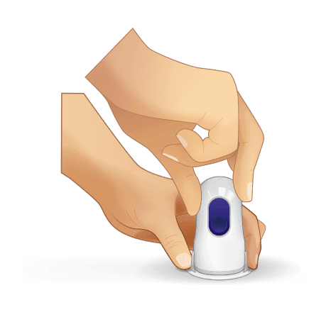 Préparer un nouvel applicateur CareSens Air pour remplacer le capteur